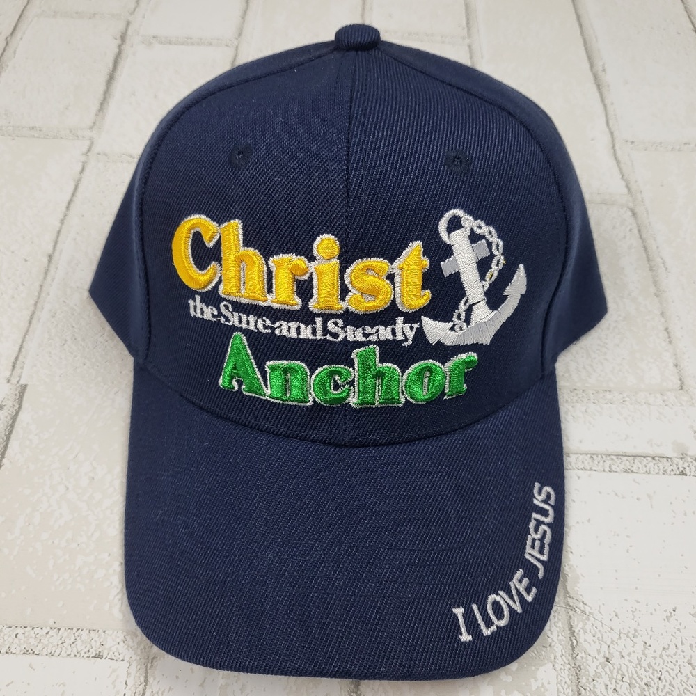 COPY - Christ the sure and steady Anchor  Religious Cap